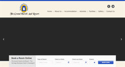 Desktop Screenshot of grandhaveli.com